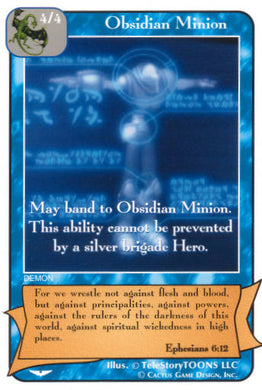 Obsidian Minion (4) (AW) - Your Turn Games
