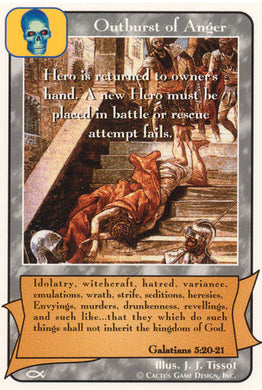 Outburst of Anger (Ap) - Your Turn Games