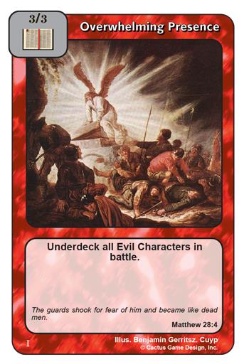 Overwhelming Presence (I Deck) - Your Turn Games
