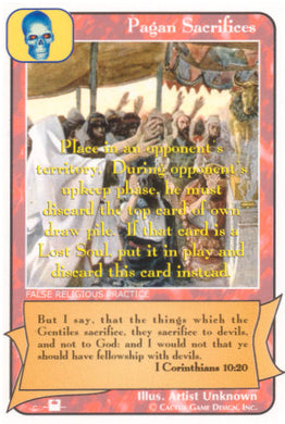 Pagan Sacrifices (Pi) - Your Turn Games