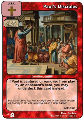 Paul's Disciples (EC) - Your Turn Games