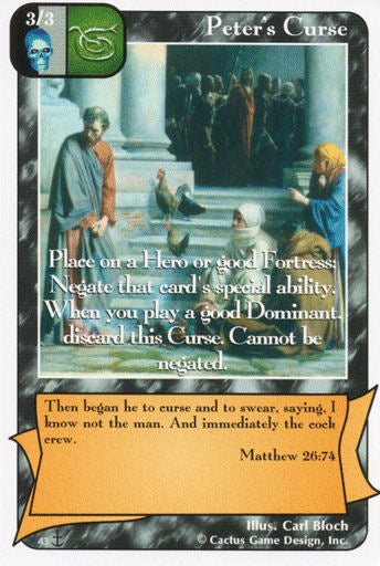 Peter's Curse (Di) - Your Turn Games