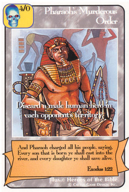 Pharaoh's Murderous Order (H Deck) - Your Turn Games
