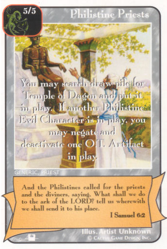Philistine Priests (Pi) - Your Turn Games