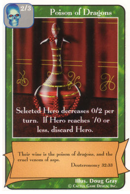 Poison of Dragons (C Deck) - Your Turn Games