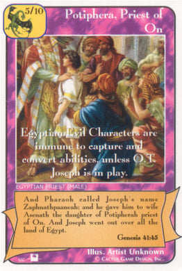 Potiphera, Priest of On (Pi) - Your Turn Games