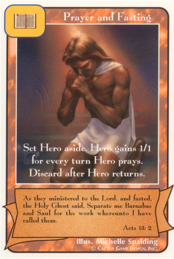 Prayer and Fasting (A Deck) - Your Turn Games