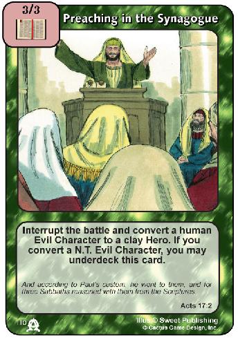 Preaching in the Synagogue (EC) - Your Turn Games