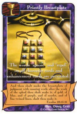 Priestly Breastplate (C Deck) - Your Turn Games