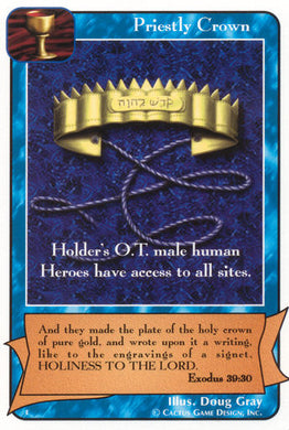 Priestly Crown (E Deck) - Your Turn Games