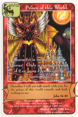 Prince of this World (Wa) - Your Turn Games