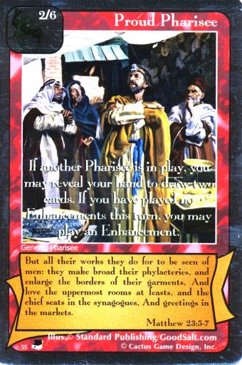 Proud Pharisee (TxP) - Your Turn Games
