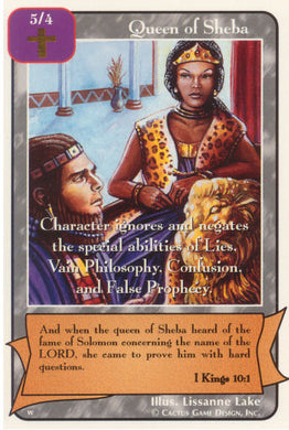 Queen of Sheba (Wo) - Your Turn Games