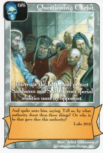 Questioning Christ (Di) - Your Turn Games