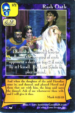 Rash Oath (TxP) - Your Turn Games