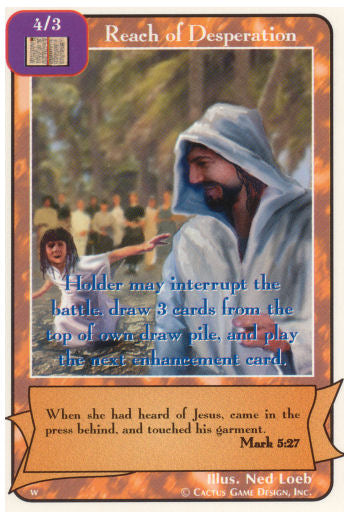 Reach of Desperation (Wo) - Your Turn Games