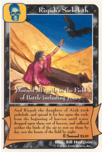 Rizpah's Sackcloth (Wo) - Your Turn Games