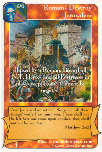 Romans Destroy Jerusalem (RoA) - Your Turn Games