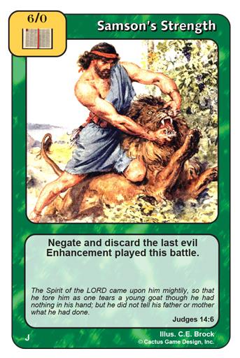 Samson's Strength (J Deck) - Your Turn Games