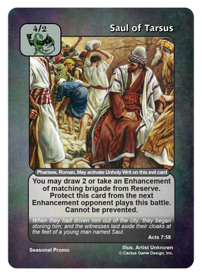 Saul of Tarsus (Promo)