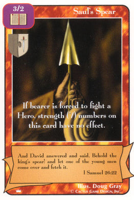 Saul's Spear (Ki) - Your Turn Games