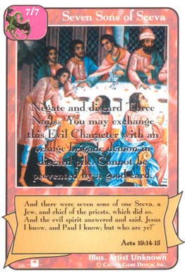 Seven Sons of Sceva (Pi) - Your Turn Games