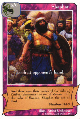 Shaphat (F Deck) - Your Turn Games