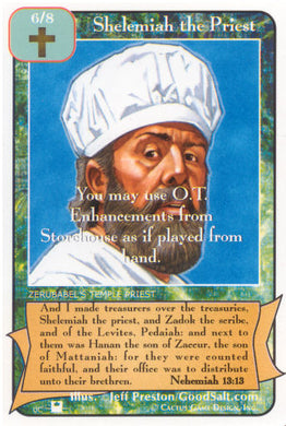 Shelemiah the Priest (Pi) - Your Turn Games