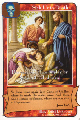 Sick Unto Death (E Deck) - Your Turn Games