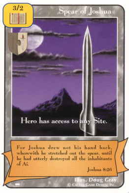 Spear of Joshua (Ki) - Your Turn Games