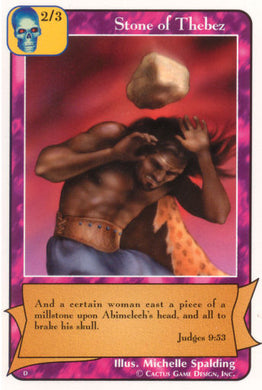 Stone of Thebez (D Deck) - Your Turn Games