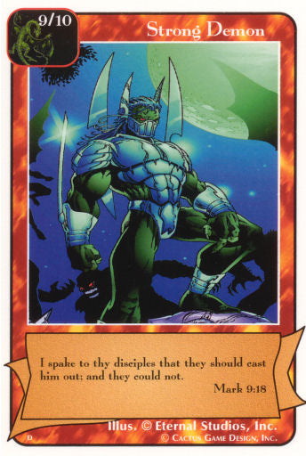Strong Demon (D Deck) - Your Turn Games
