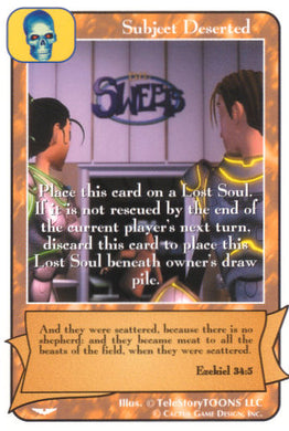 Subject Deserted (AW) - Your Turn Games