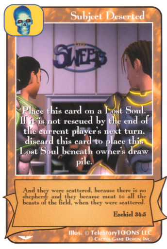 Subject Deserted (AW) - Your Turn Games