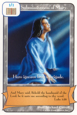 Submissiveness of Mary (D Deck) - Your Turn Games