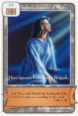 Submissiveness of Mary (B Deck) - Your Turn Games
