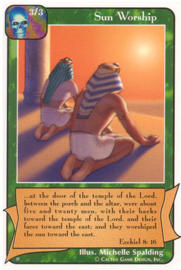 Sun Worship (D Deck) - Your Turn Games