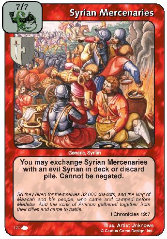 Syrian Mercenaries (CoW) - Your Turn Games