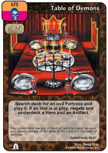 Table of Demons (EC) - Your Turn Games