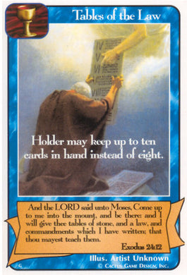 Tables of the Law (G Deck) - Your Turn Games