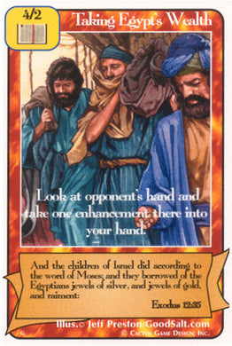 Taking Egypt's Wealth (G Deck) - Your Turn Games