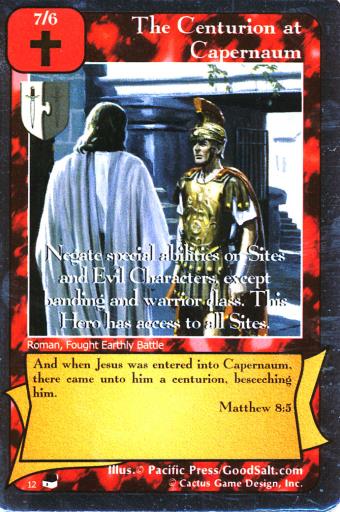 The Centurion at Capernaum (TxP) - Your Turn Games
