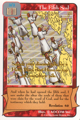 The Fifth Seal (E Deck) - Your Turn Games