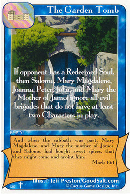 The Garden Tomb (RoA) - Your Turn Games