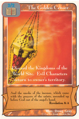 The Golden Censer (Wa) - Your Turn Games