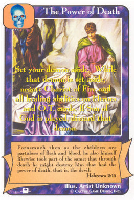 The Power of Death (Pi) - Your Turn Games