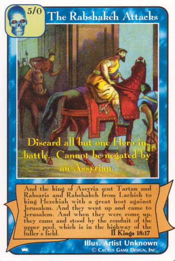 The Rabshakeh Attacks (Ki) - Your Turn Games