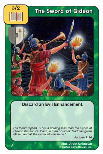 The Sword of Gideon (J Deck) - Your Turn Games