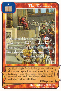The Testimony (Ki) - Your Turn Games