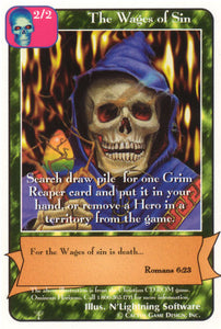 The Wages of Sin (Pa) - Your Turn Games